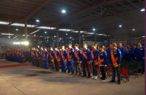 金大门业2017年生产经营动员大会暨先进员工表彰大会圆满召开(图5)